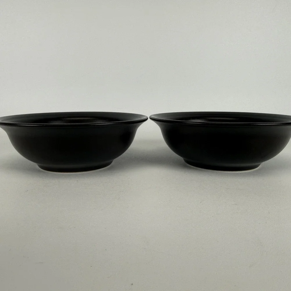 MIDNIGHT SUN BY PFALTZGRAFF BROWN BOWL‎ SET OF 2